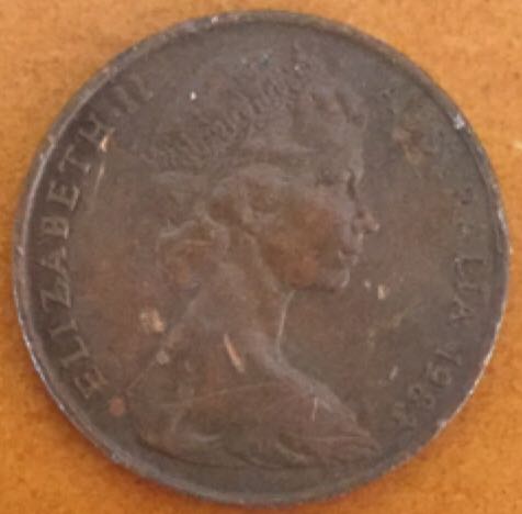 Australian 1983 Two Cent Coin  coin collectible - Main Image 2