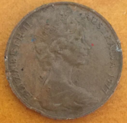 Australian 1973 Two Cent Coin  coin collectible - Main Image 2
