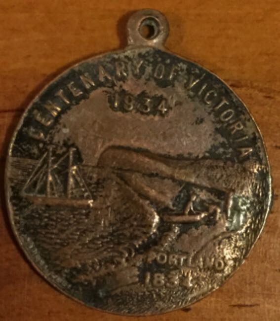 1835 Centenary Of Melbourne  coin collectible - Main Image 2