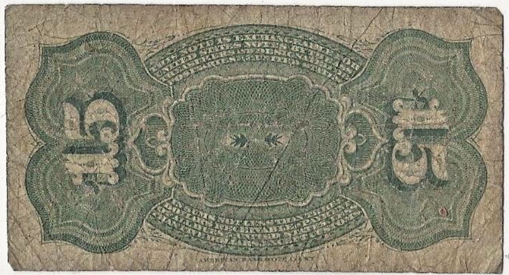 15 Cent Fractional Currency  coin collectible - Main Image 2