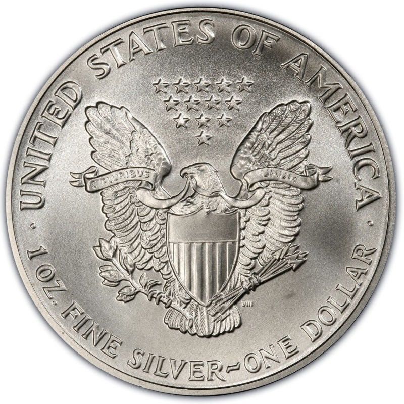 American Silver Eagle 1991 Bullion  coin collectible - Main Image 2