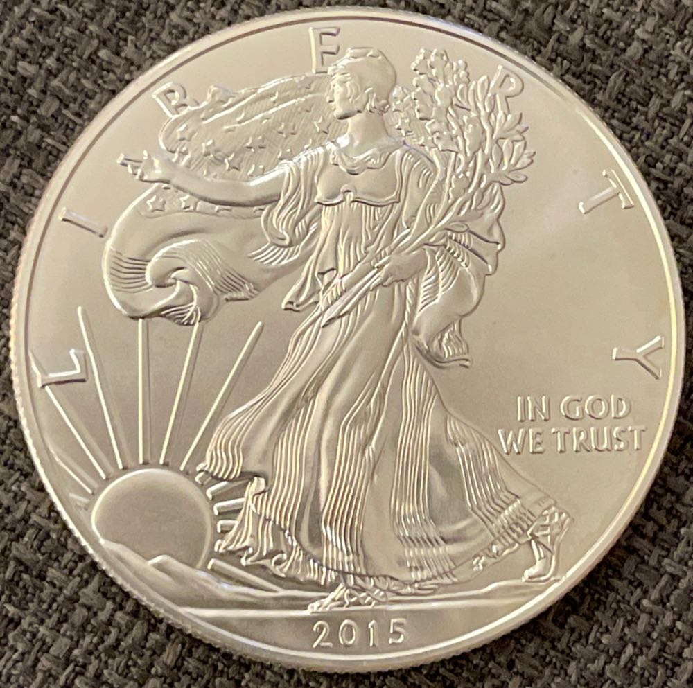 American Silver Eagle 2015 Bullion  coin collectible - Main Image 3