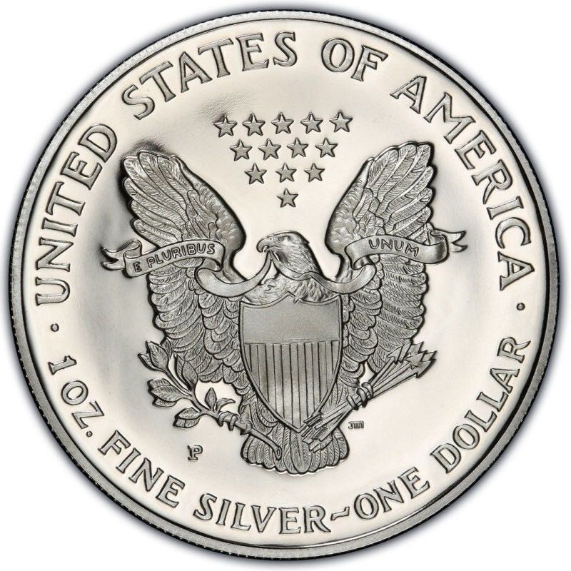 American Silver Eagle 1996 Bullion  coin collectible - Main Image 2