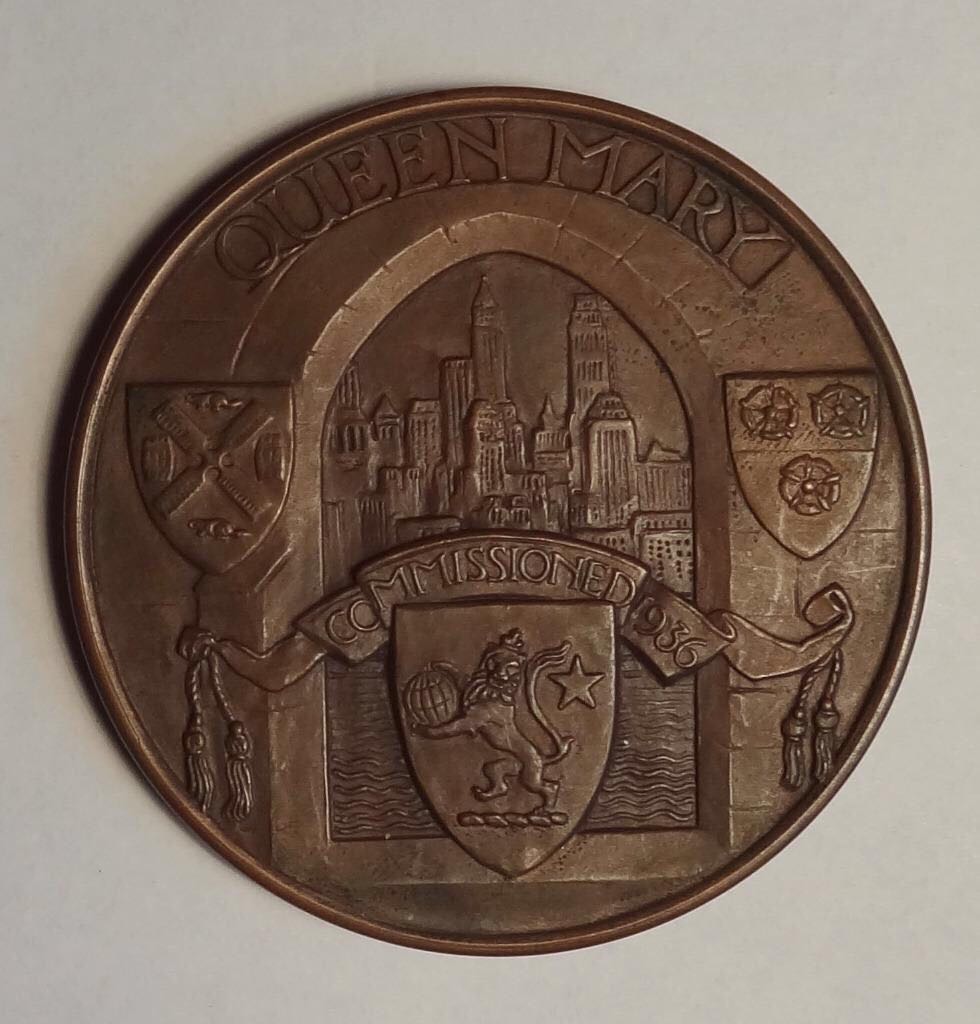 R.M.S. Queen Mary Commissioned  coin collectible - Main Image 2