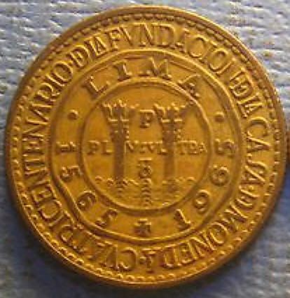 Un Sol De Oro - Casa De Moneda - Type 2 coin collectible - Main Image 2