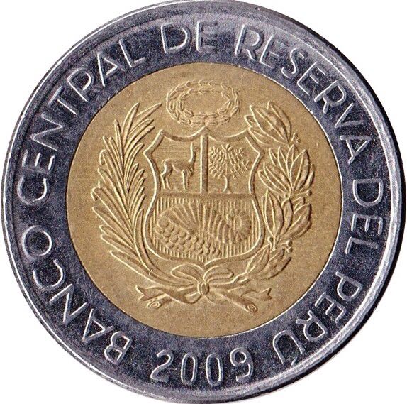 5 Nuevos Soles  coin collectible - Main Image 2