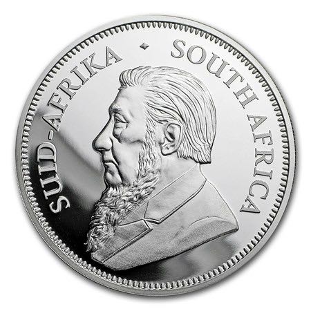 South Africa 1 Oz Silver Krugerrand Proof  coin collectible - Main Image 1