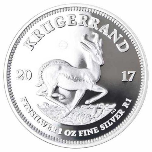South Africa 1 Oz Silver Krugerrand Proof  coin collectible - Main Image 2