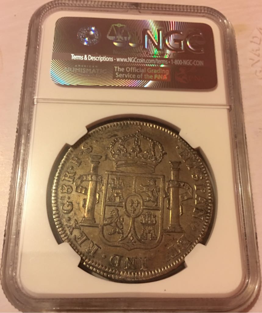 8 Reales 1821 GA /FS  coin collectible - Main Image 2