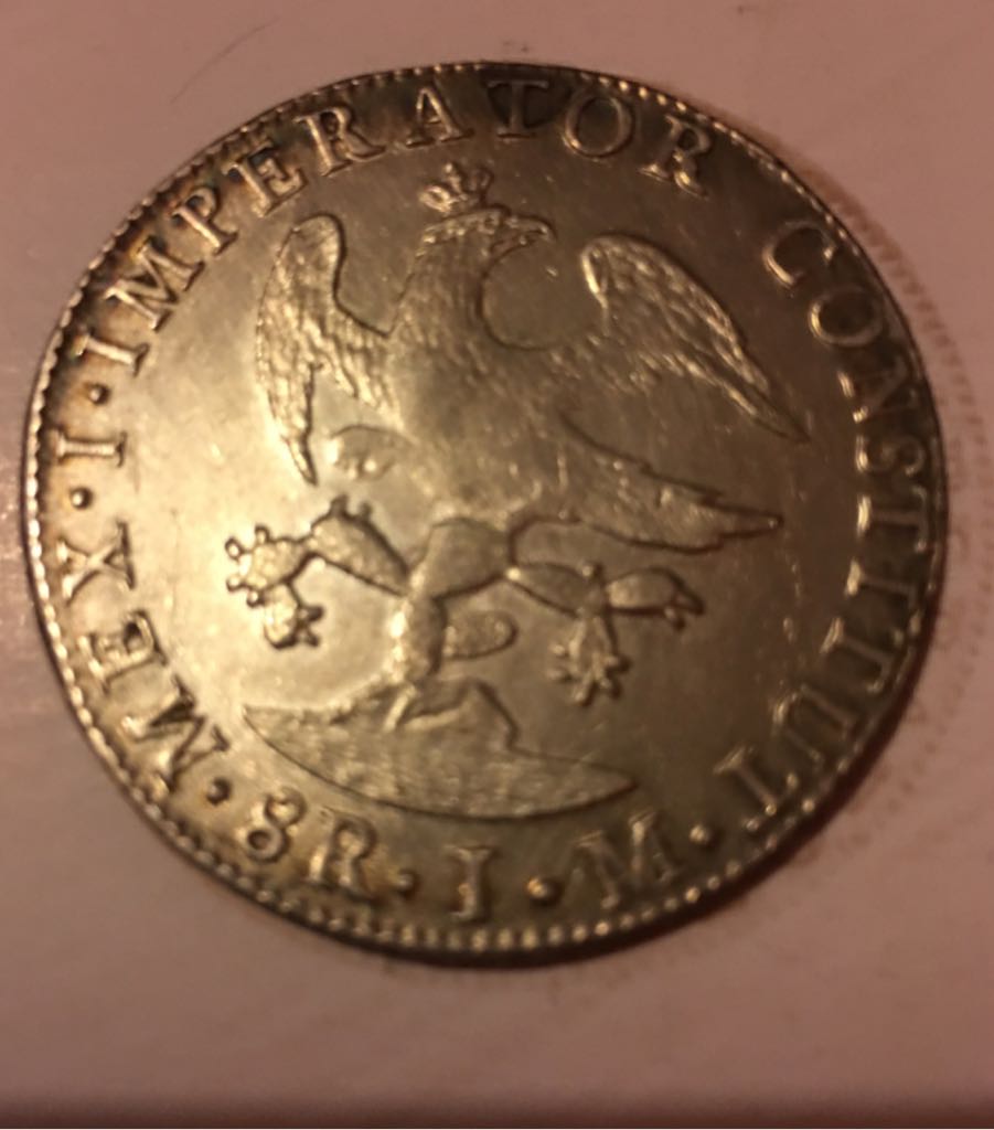 8 Reales Primer Imperio De Iturbide  coin collectible - Main Image 2