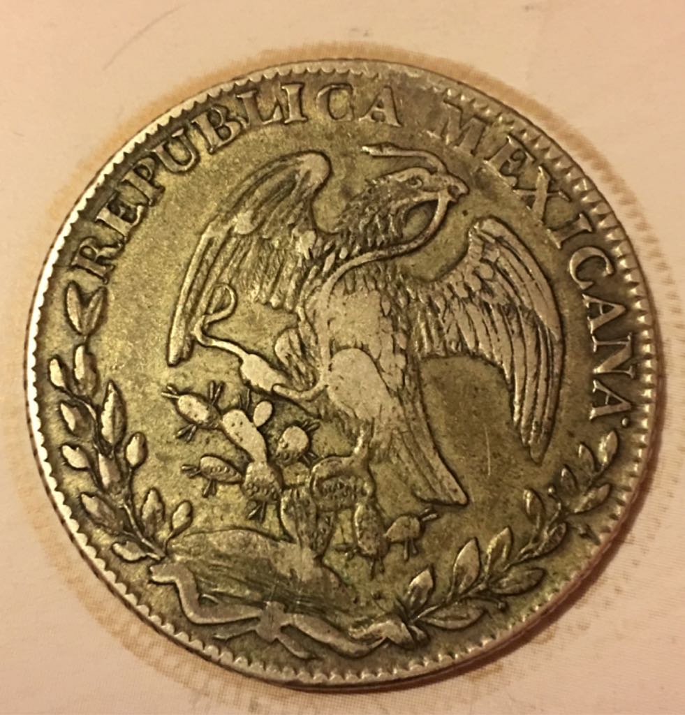 * 8 Reales Guanajuato  coin collectible - Main Image 2