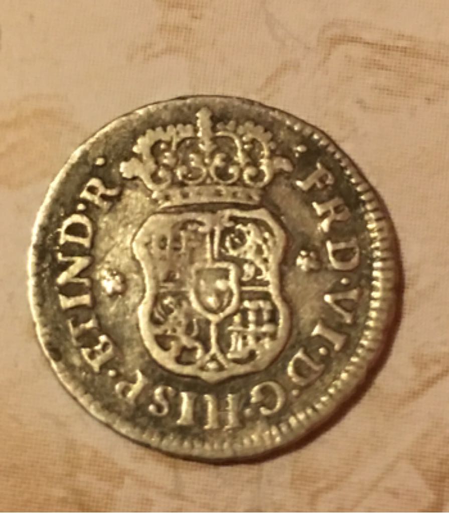 1/2 Real Columnaria (Ferdinand VI)  coin collectible - Main Image 2