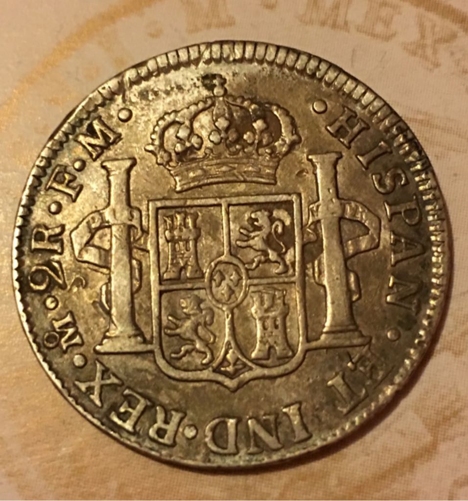 2 Reales Carolus IIII  coin collectible - Main Image 2