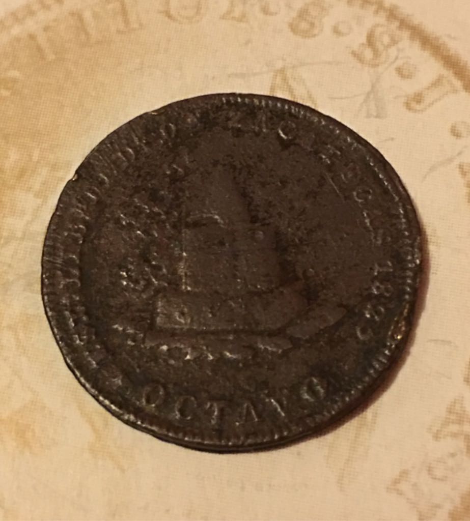 1/8 Real Zacatecas(octavo Real)  coin collectible - Main Image 2