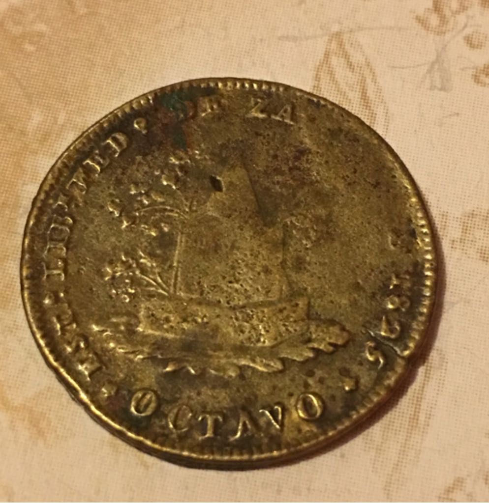 1/8 Real (un Octavo ) Zacatecas Bronce  coin collectible - Main Image 2