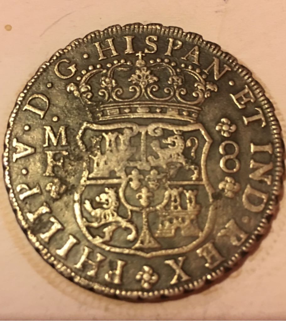 *8 Reales Philip Columnaria  coin collectible - Main Image 2