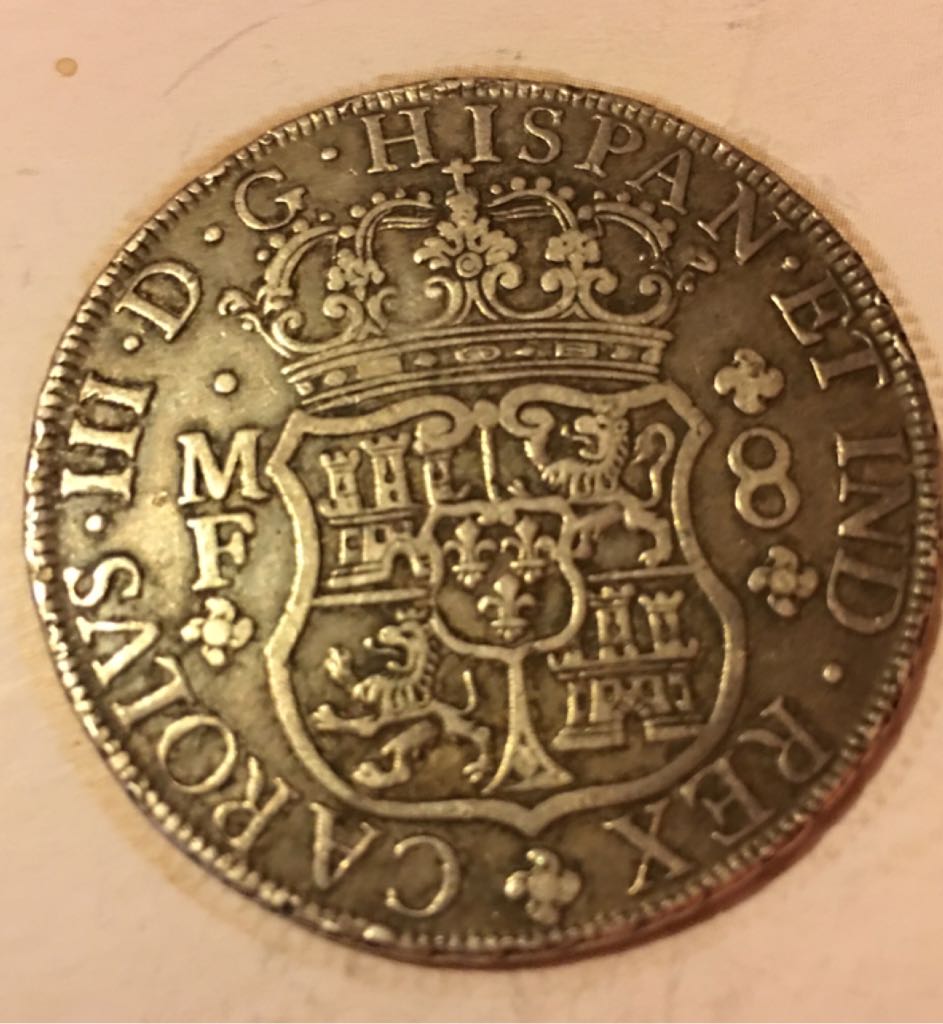 8 Reales Carolvs III Columnaria  coin collectible - Main Image 2
