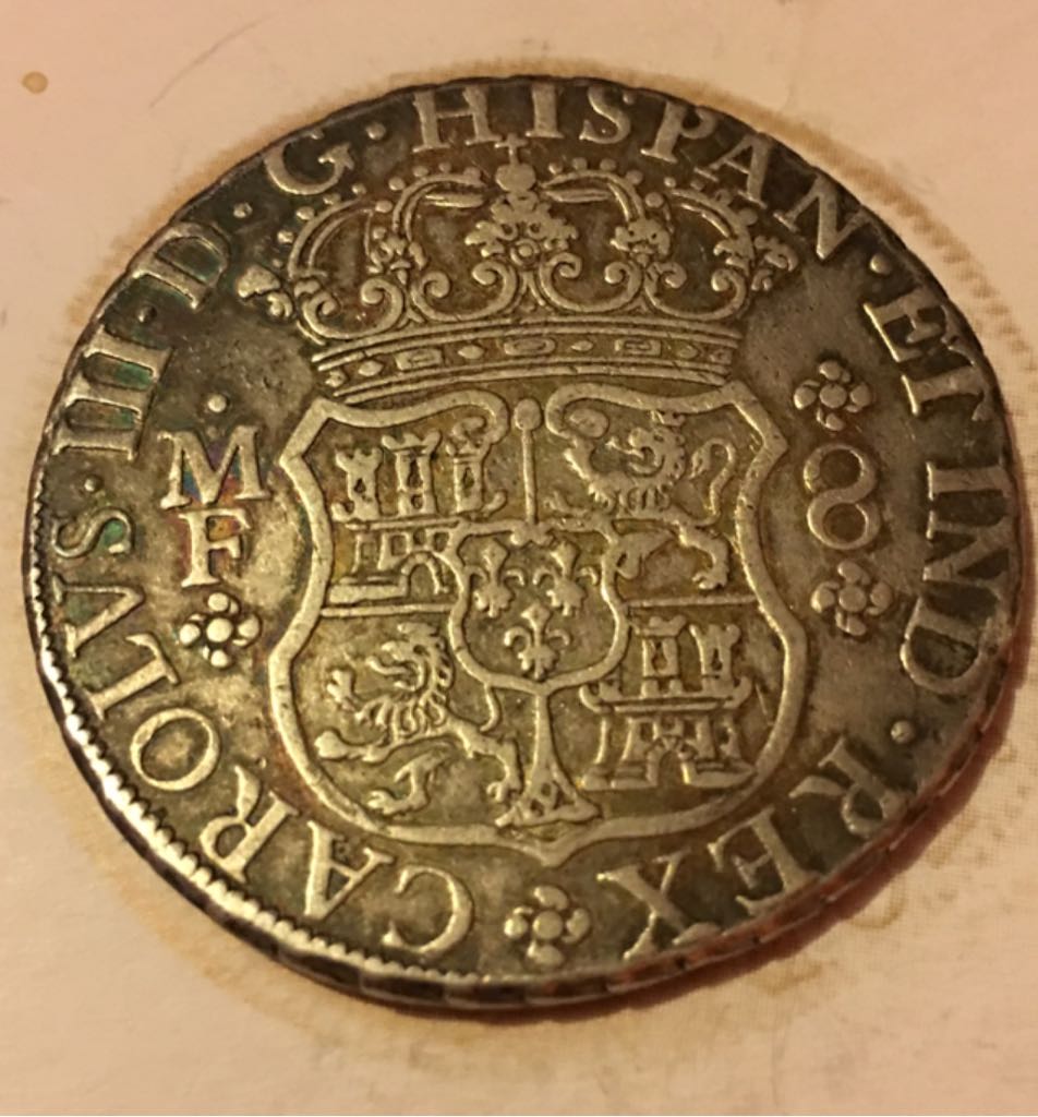8 Reales Carolvs III Columnaria  coin collectible - Main Image 2