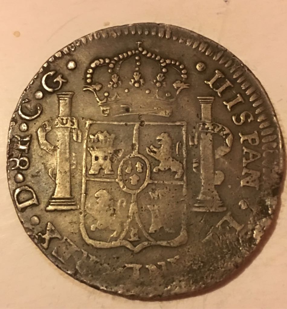 *8 Reales Ferdin VII (durango)  coin collectible - Main Image 2