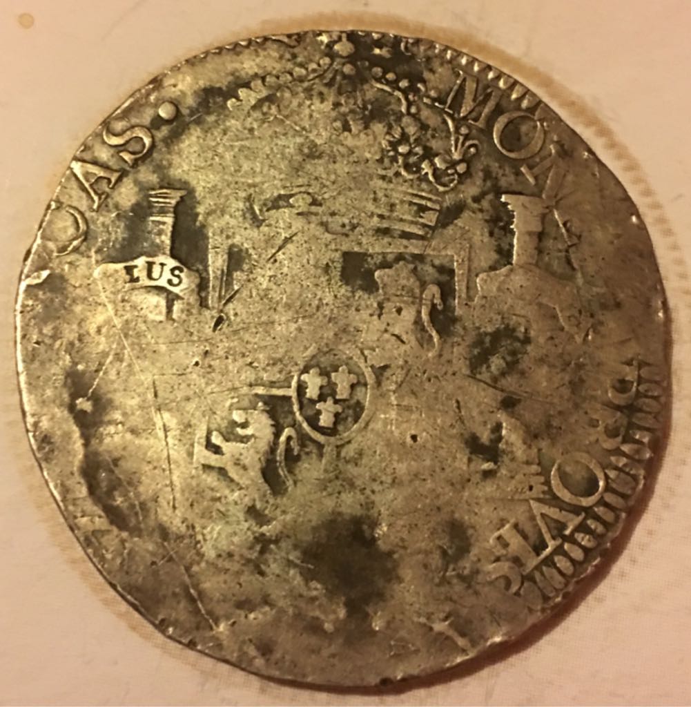 *8 Reales Ferdin VII (zacatecas Moneda Provisional)  coin collectible - Main Image 2