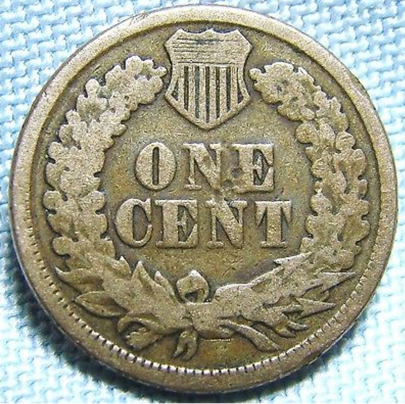 Indian Head Cent Type 2  coin collectible - Main Image 2