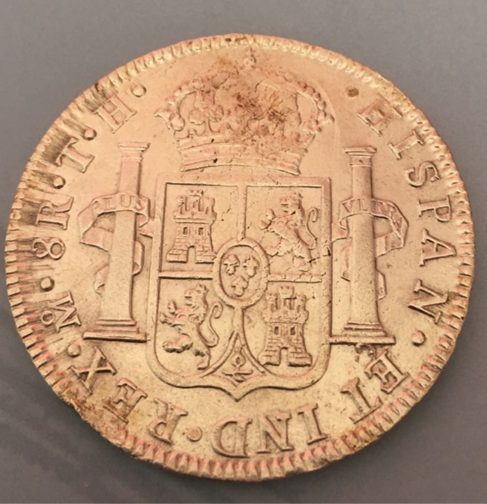 8 Reales Ferdin VII Mexico City  coin collectible - Main Image 2