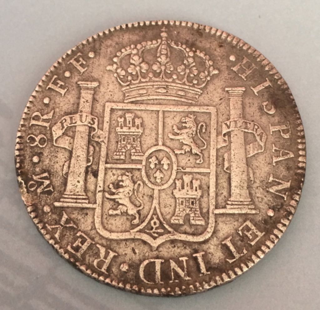 8 Reales Carolus III  coin collectible - Main Image 2