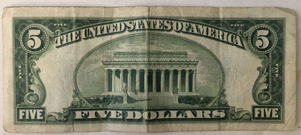 Five Dollar Silver Certificate  coin collectible - Main Image 2