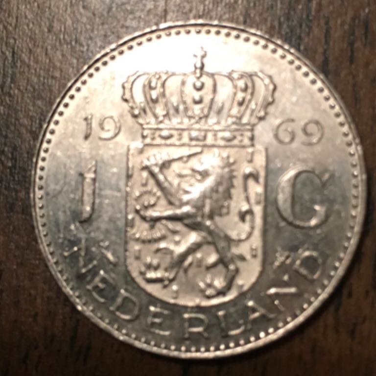 1969 Nederland  coin collectible - Main Image 2