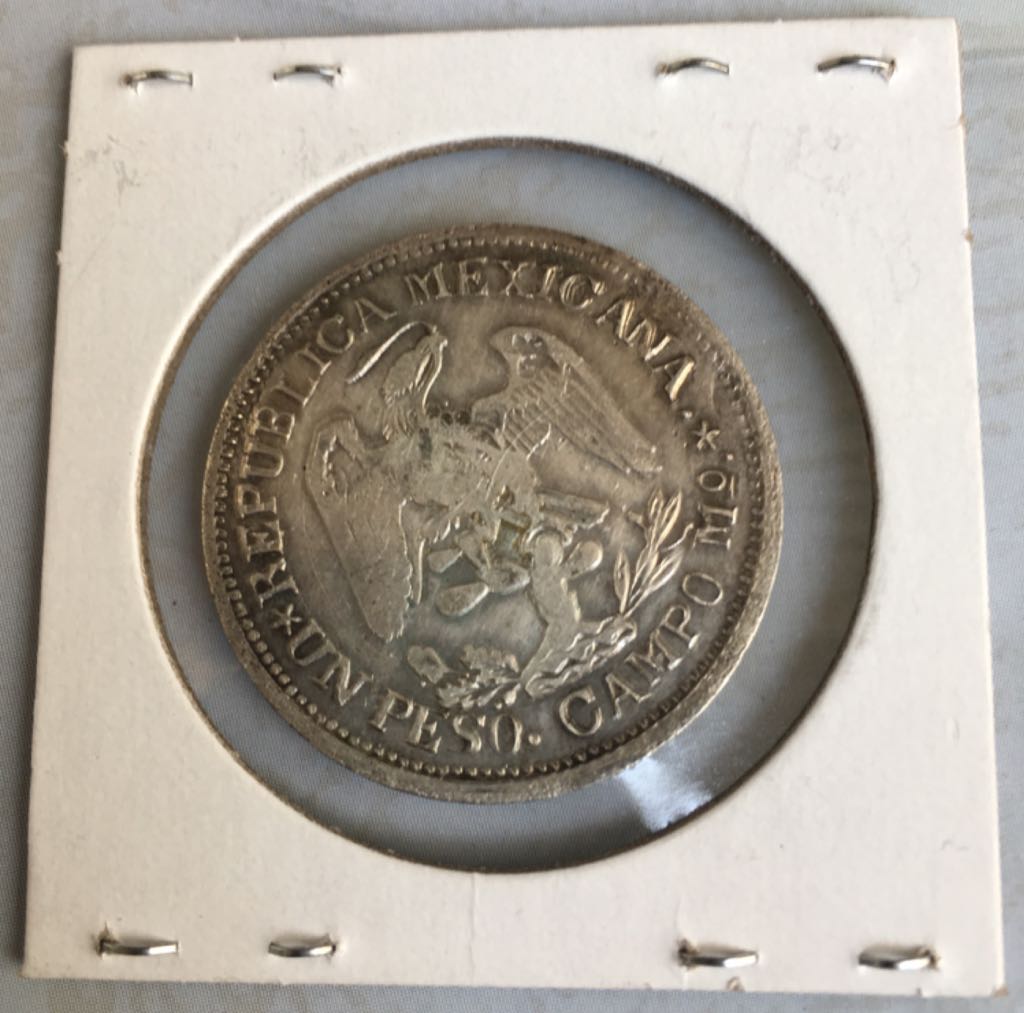 1 Peso (campo Morado)  coin collectible - Main Image 2