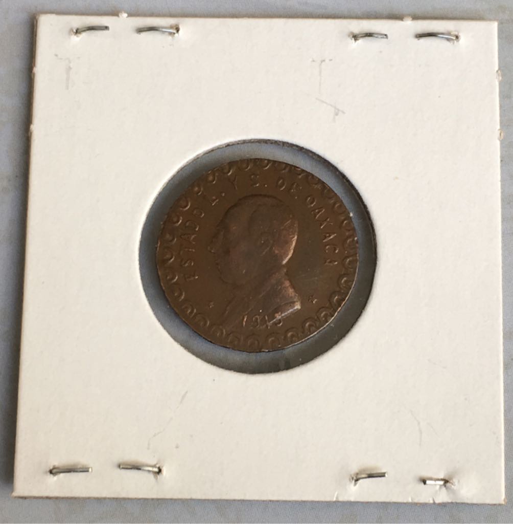 .3 Centavos (oaxaca)  coin collectible - Main Image 2
