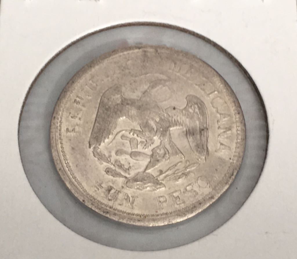 1 Peso (Guerrero)  coin collectible - Main Image 2