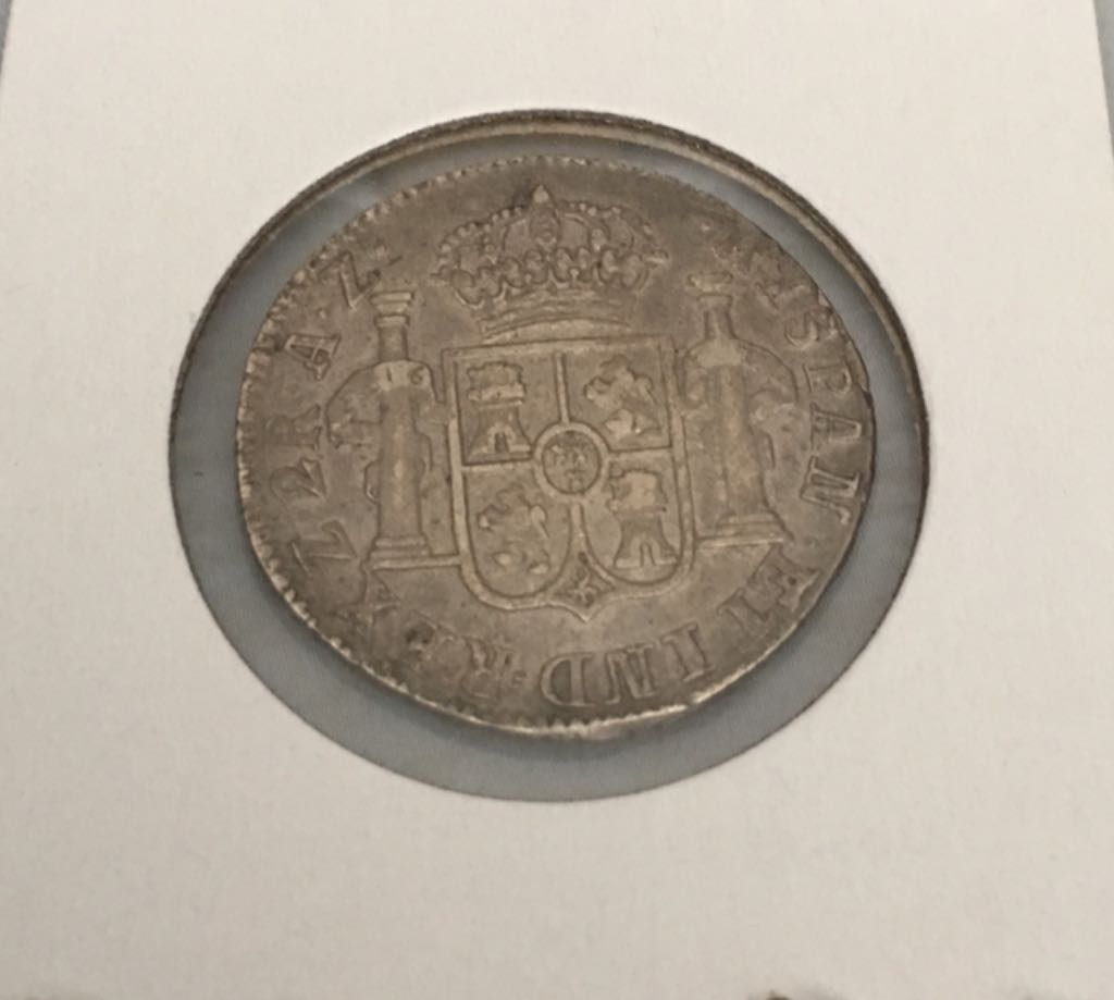 2 Reales Ferdinand VII (Zacatecas)  coin collectible - Main Image 2