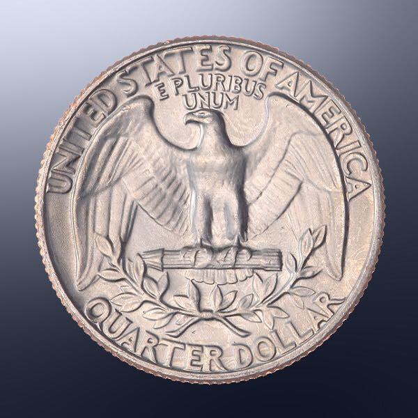 1969 D Washington Quarter  coin collectible - Main Image 2