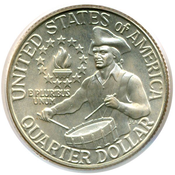 1776-1976 D Washington Quarter  coin collectible - Main Image 2