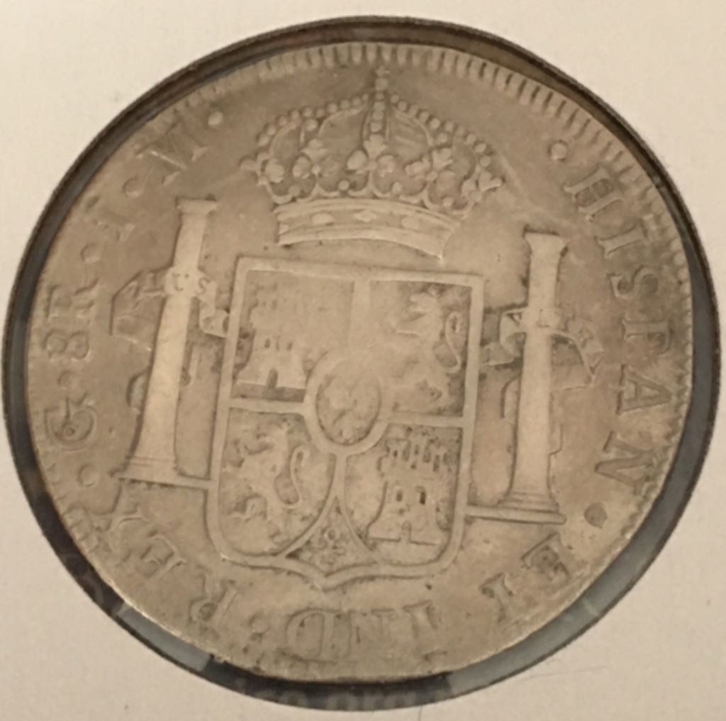 8 Reales Ferdinand VII (Guanajuato)  coin collectible - Main Image 2