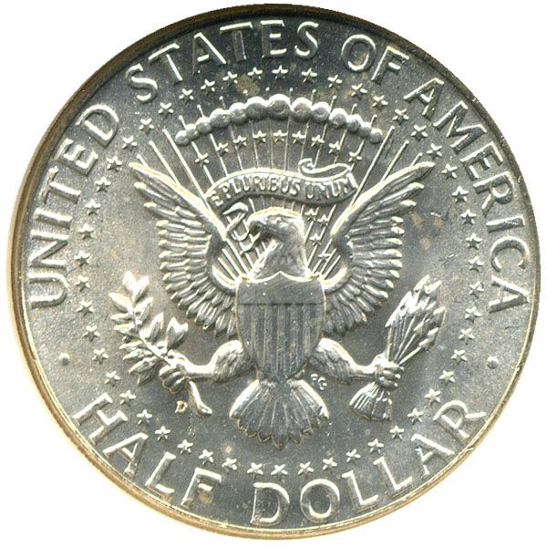 Kennedy Half Dollar D  coin collectible - Main Image 2