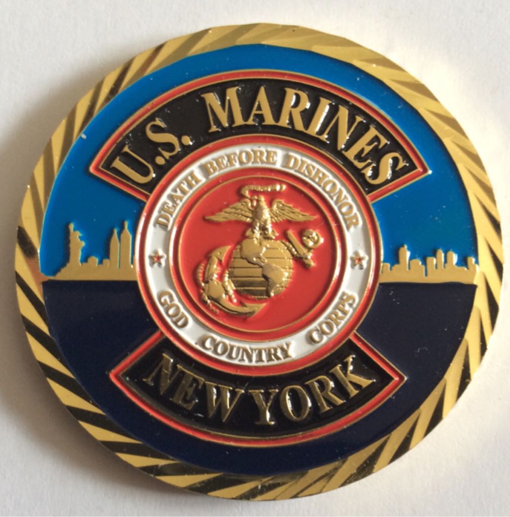 New York Marines  coin collectible - Main Image 1