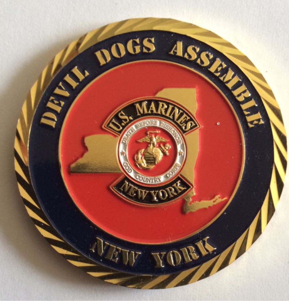 New York Marines  coin collectible - Main Image 2