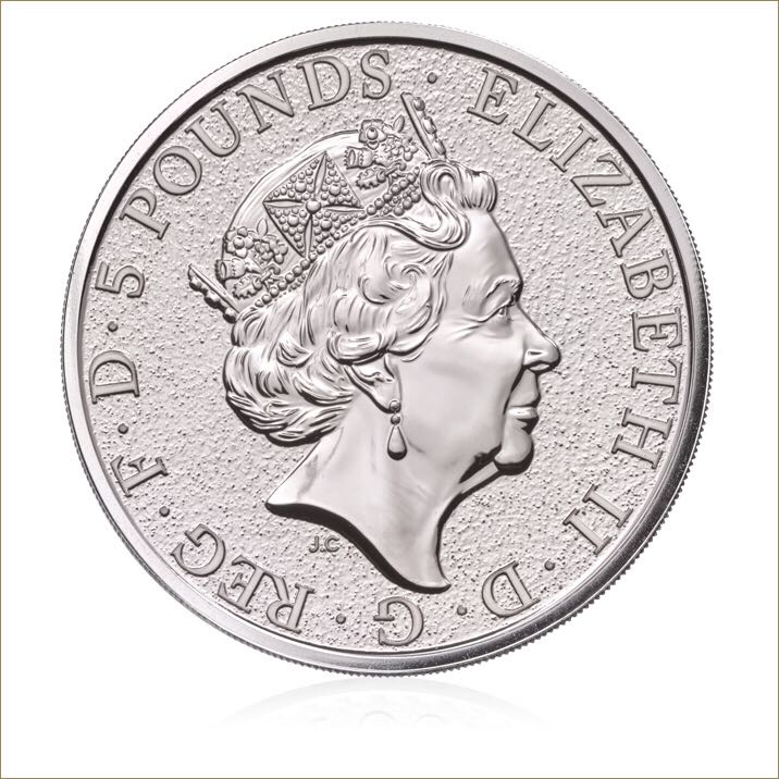 Queens Beasts 2017 - Griffin Of Edward III  coin collectible - Main Image 2