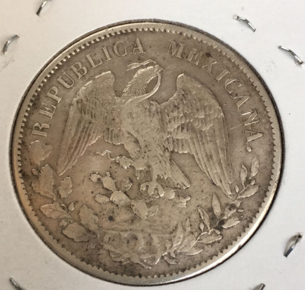 1 Peso (Zacatecas)  coin collectible - Main Image 2