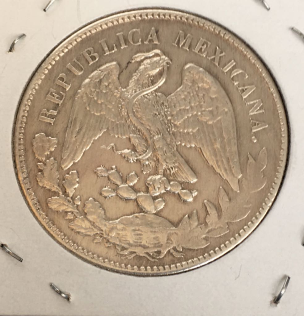 1 Peso (Zacatecas)  coin collectible - Main Image 2