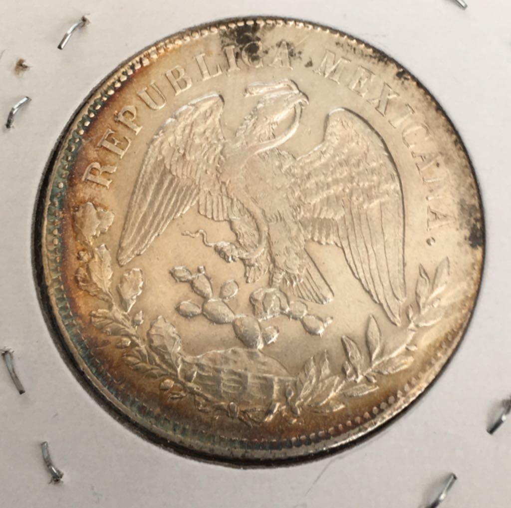 1 Peso (Zacatecas)  coin collectible - Main Image 2