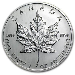 Canadian Silver Maple Leaf  coin collectible - Main Image 2