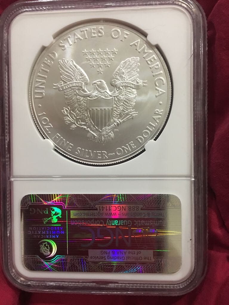 Silver Eagle $2014  coin collectible - Main Image 2
