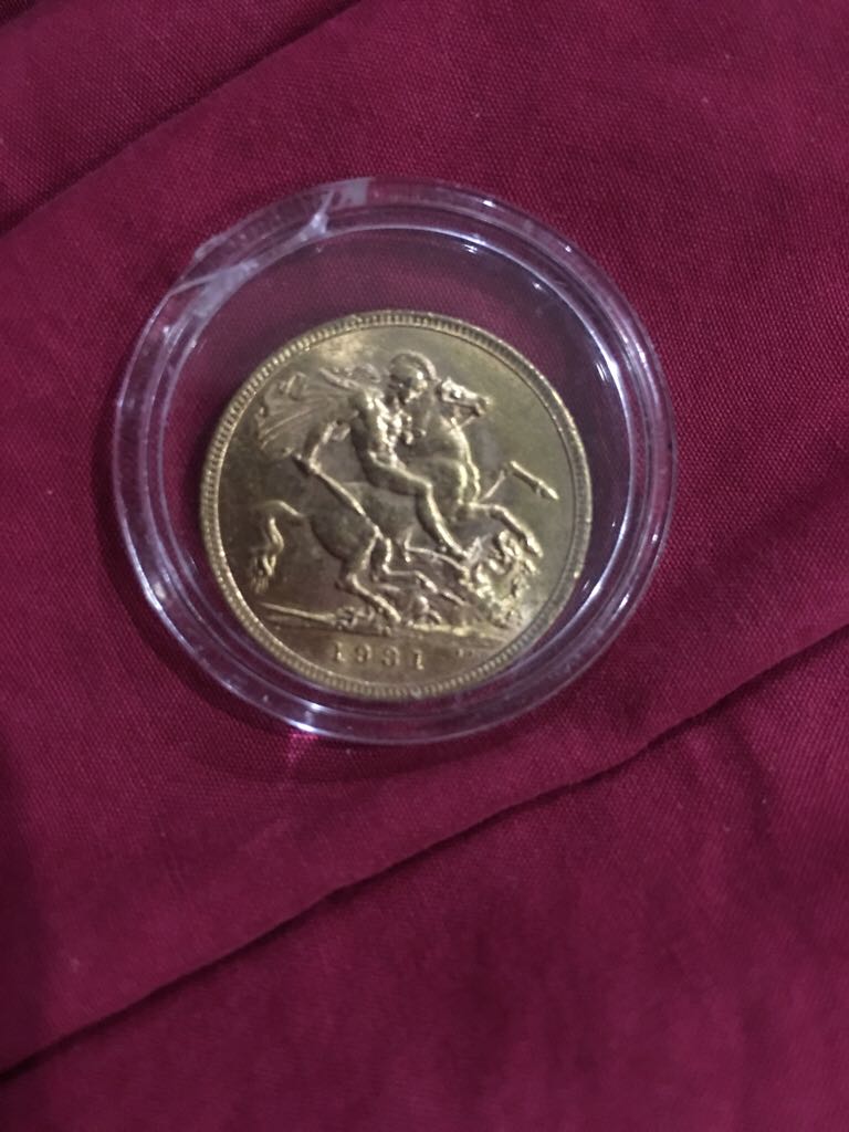 1931 Gold Coin  coin collectible - Main Image 2