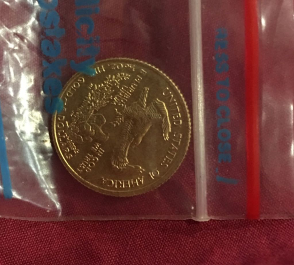 United States 1/10 Gold Eagle  coin collectible - Main Image 2