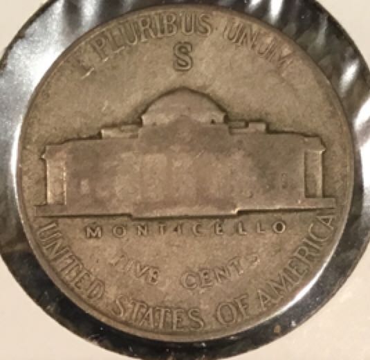 Jefferson Nickel - S  coin collectible - Main Image 2