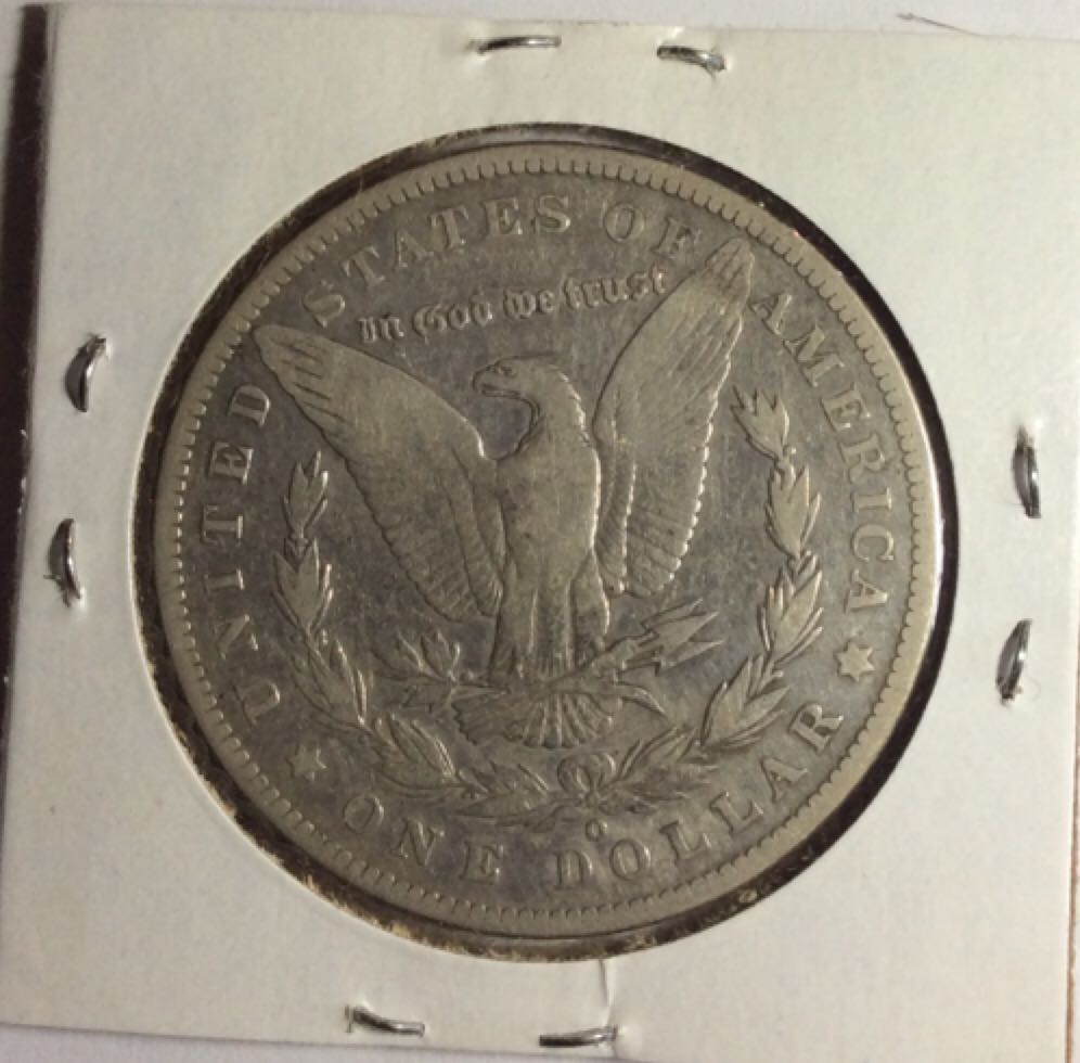 1888 O Morgan Silver Dollar  coin collectible - Main Image 2
