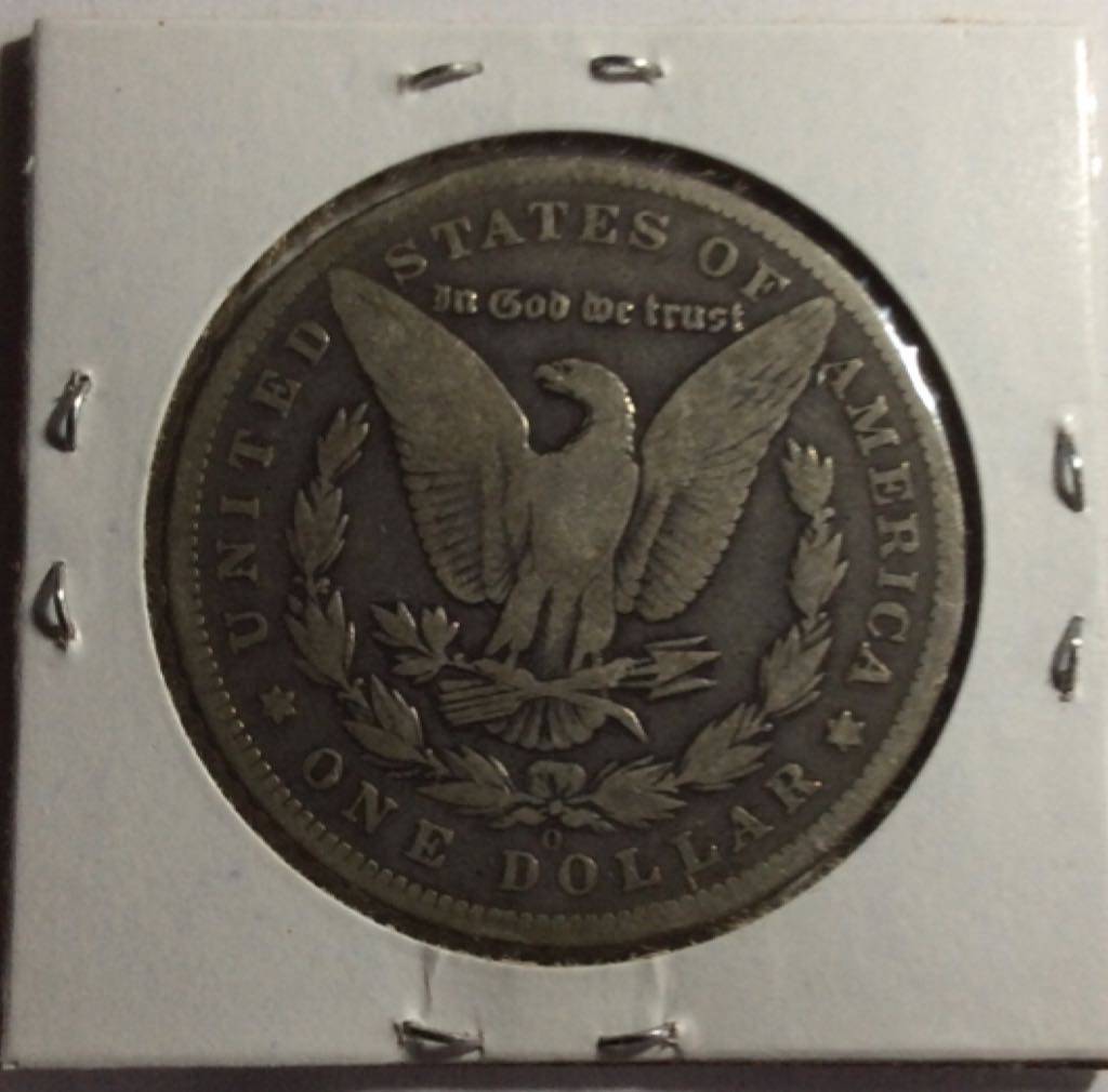 1895 O Morgan Silver Dollar  coin collectible - Main Image 2